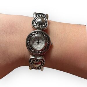 Sunrise Black Buckle Band Analog Watch